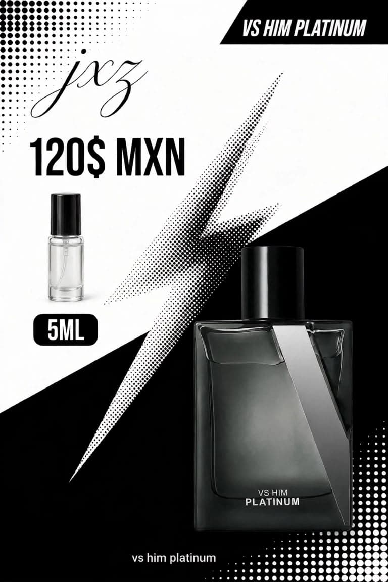 Decant Victoria's Secret VS Him Platinum Eau de Parfum 5 ml